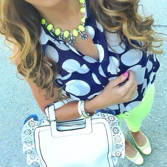 Neon statement necklace NWT - Picture 3 of 4